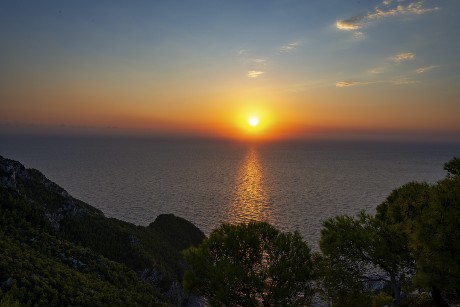 Zonsondergang Zakynthos